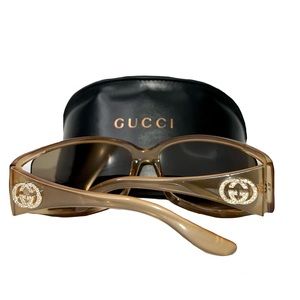 Authentic Vintage Gucci Crystal GG Logo 2989/S/ Strass Sunglasses